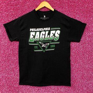 NFL Junk Food Philadelphia Eagles Black Tshirt SIZE Small